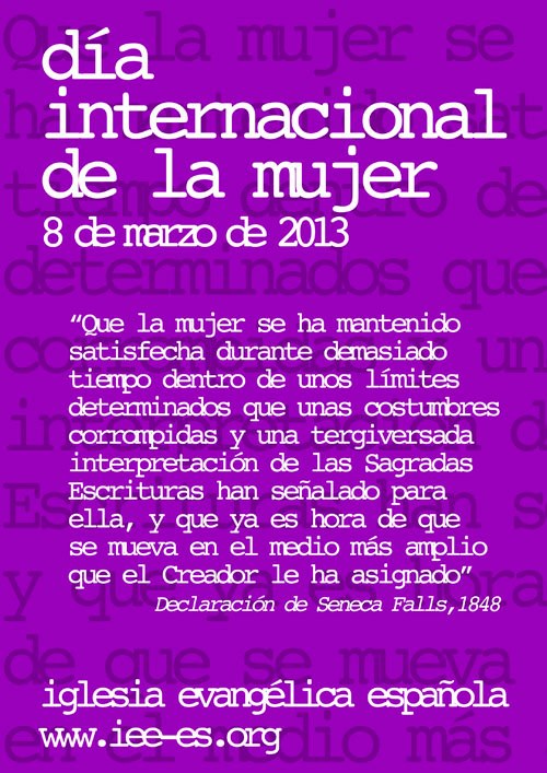 Día de la mujer 2013